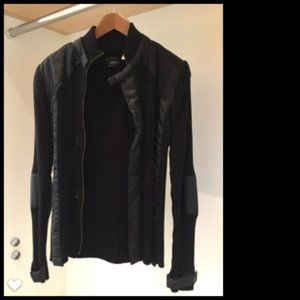 Energie Black Ribbed Sweater